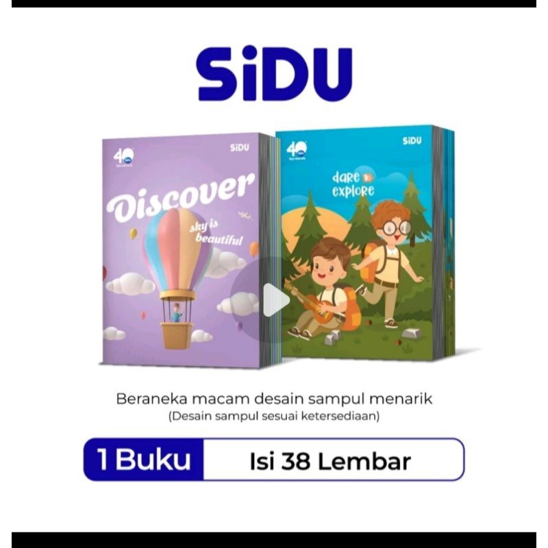 

Buku Tulis Sinar Dunia isi 38 lembar