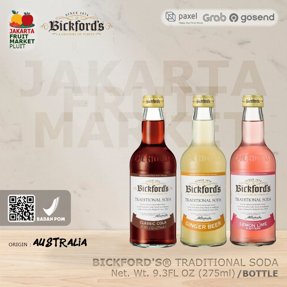 

BICKFORDS TRADITIONAL SODA minuman