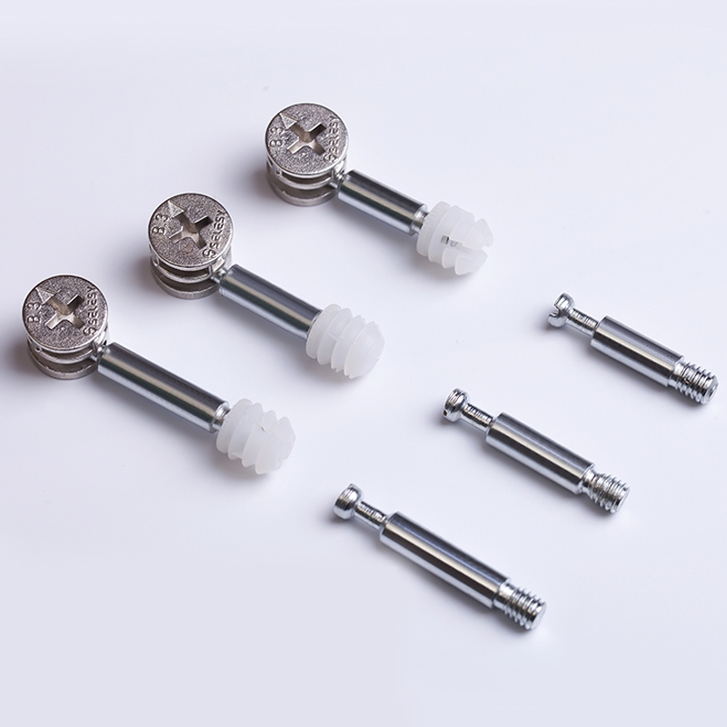 Minifix Bolt 3 Dan 1 Konektor - Minifix Baut Knock Down Skrup 20 Pcs-Knockdown Screw Original High