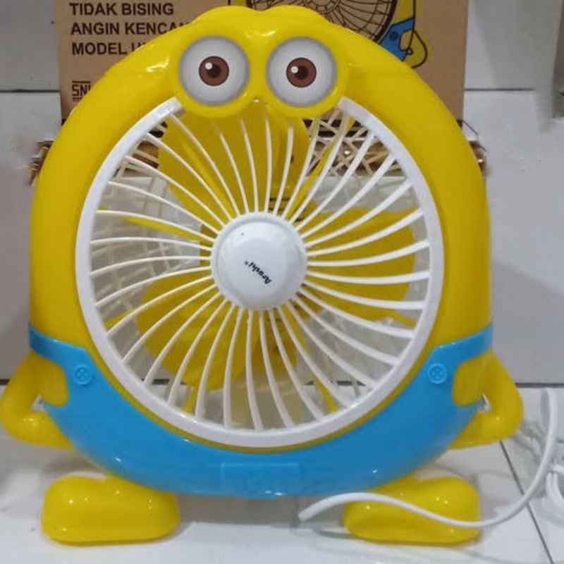 Kipas angin karakter minion angin kencang