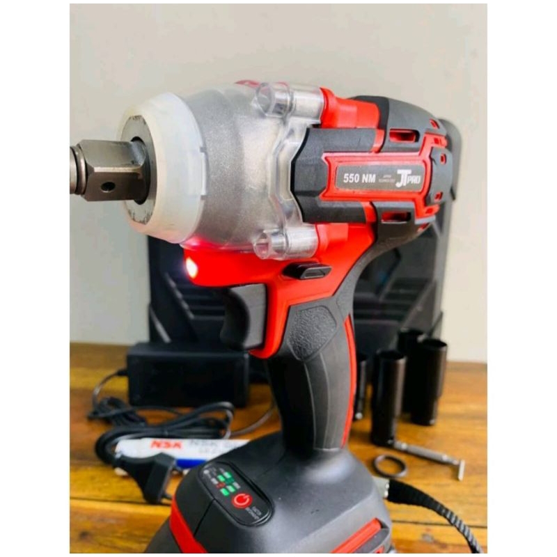 impact wrench JT pro 99S 550nm  new edition faselift mesin bor pembuka baut ban mobil motor