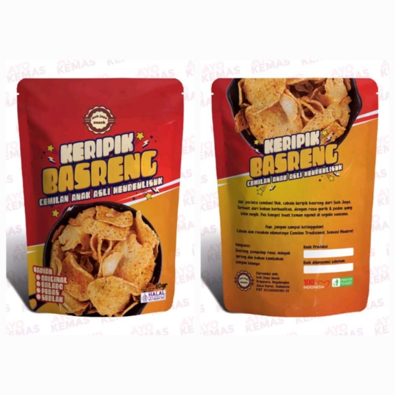 

Cemilan Kekinian Basreng Iseh Snack