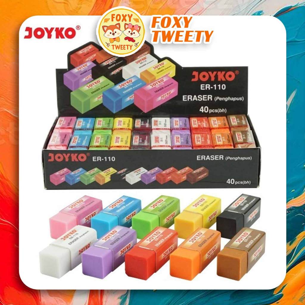 

PENGHAPUS JOYKO ER-110 / ERASER JOYKO ER-110 / PENGHAPUS JOYKO BERWARNA