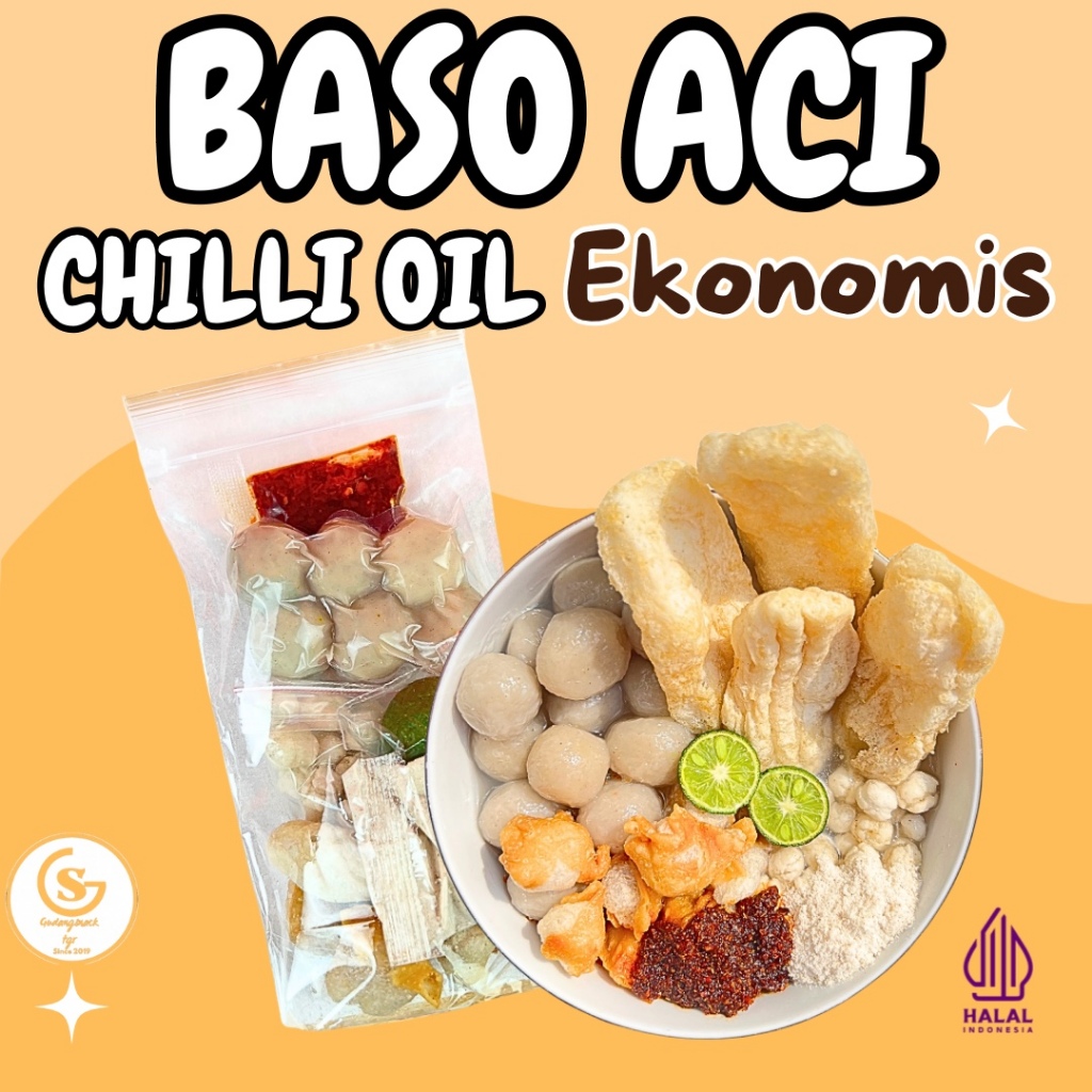 

1 Bks Boci ori kuah Chilli Oil - Ekonomis - BOCITANG