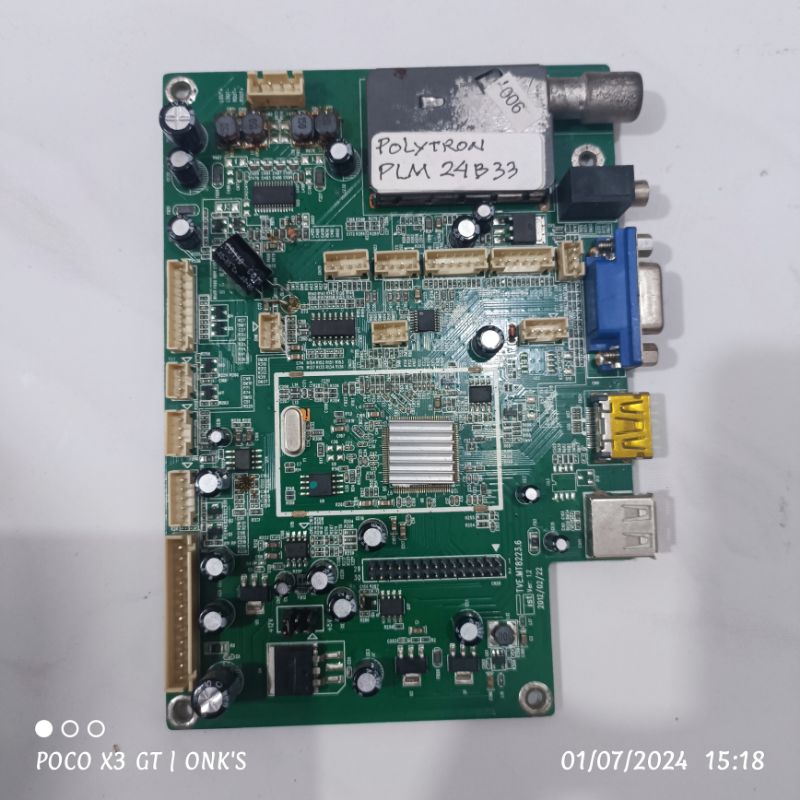 MB Polytron PLM24B33, Mainboard Polytron PLM24B33