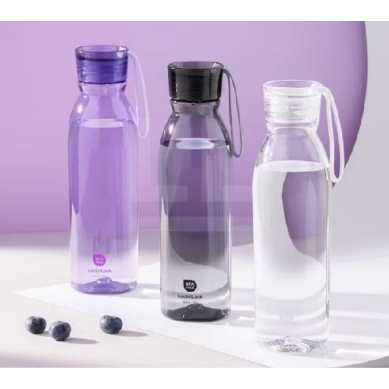 Lock n Lock Eco Bottle 550ml White/Lavender
