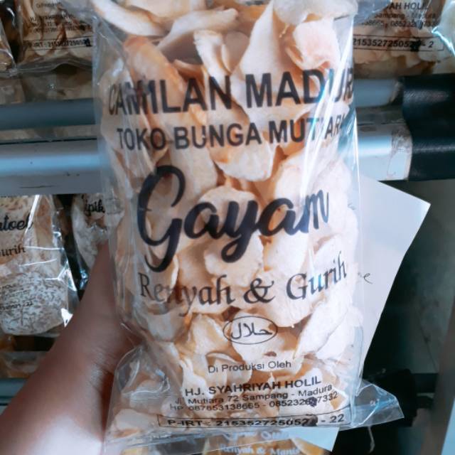 

Keripik Gayam Khas Madura