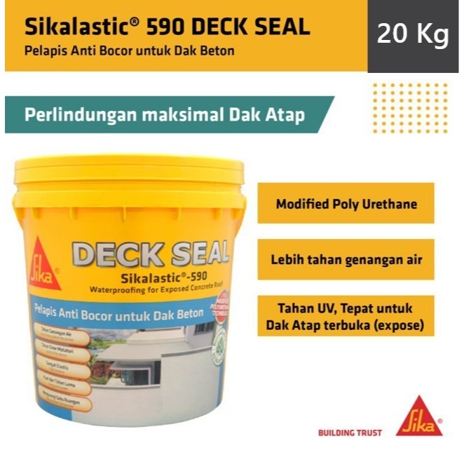 SIKA DECK SEAL 590 WATERPROFING 20 KG/ PELAPIS ANTI BOCOR SIKA