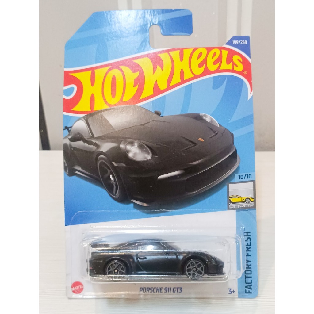 Hot Wheels Porsche 911 GT3 Hitam