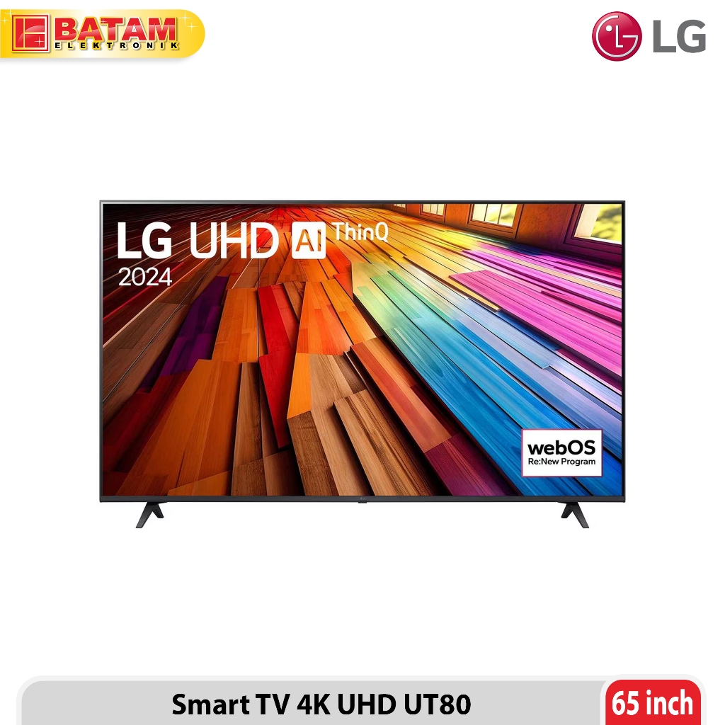 LG Smart TV 4K UHD UT80 65 inci 65UT8050PSB