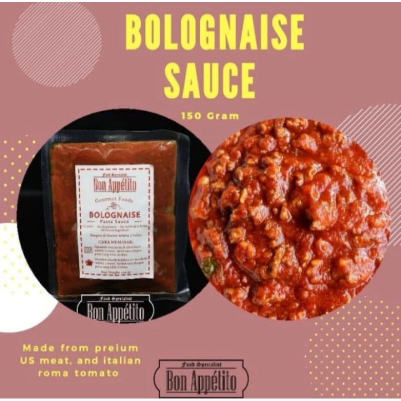 

Pasta Bolognaise Sauce / Ready to Eat
