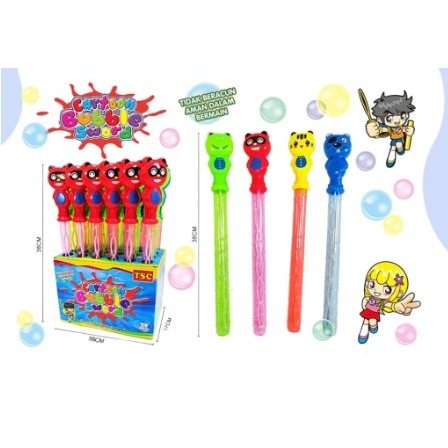 Mainan Gelembung Stick Bubble Jumbo 36 CM/ Bubble Sabun Stik Panjang / Gelembung Tiup Balon