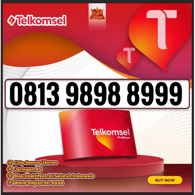 NOMOR CANTIK - NOMER CANTIK - KARTU PERDANA - NOCAN-  KARTU CANTIK - PERDANA CANTIK TELKOMSEL SIMPAT