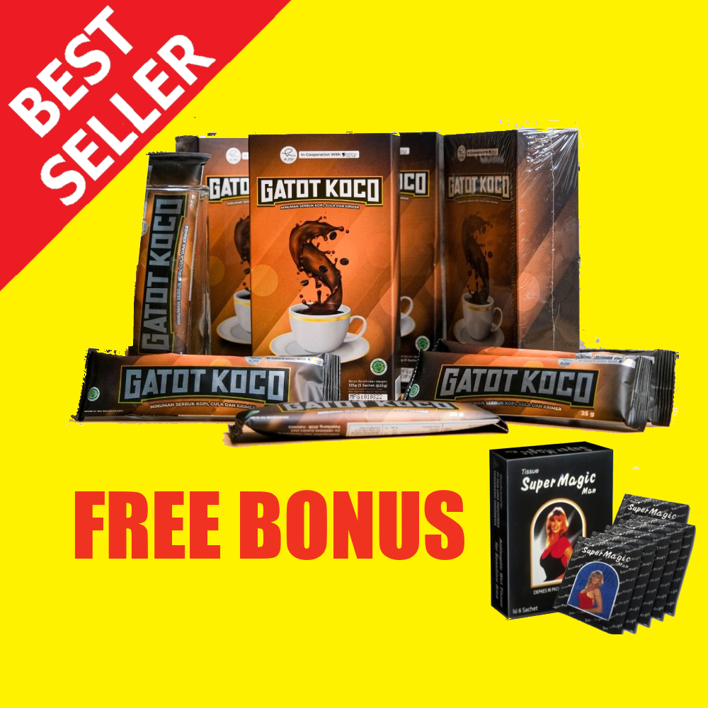

dR. Hen Kopi Gatot Koco Minuman Suplemen Penambah Stamina Dewasa Coffee Vitalitas Herbal Suami istri