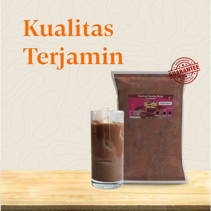 

BUBUK MINUMAN PREMIUM 1Kg MIX GULA RASA COKLAT ORIGINAL BELGIAN CHOCOA POWDER UNTUK WARKOP DAN CAFE BISNIS MINUMAN NSTAN