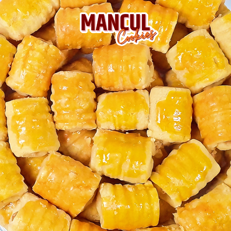 

Nastar Nanas Gulung Premium Mancul Cookies - Filling Full Selai Nanas Asli Bentuk Roll Lembut Juara