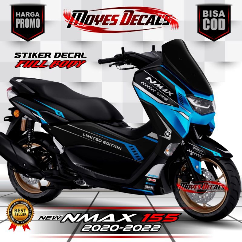 DECAL NEW NMAX 155 Stiker FULL BODY // VARIASI RACING 2020 2021 2022