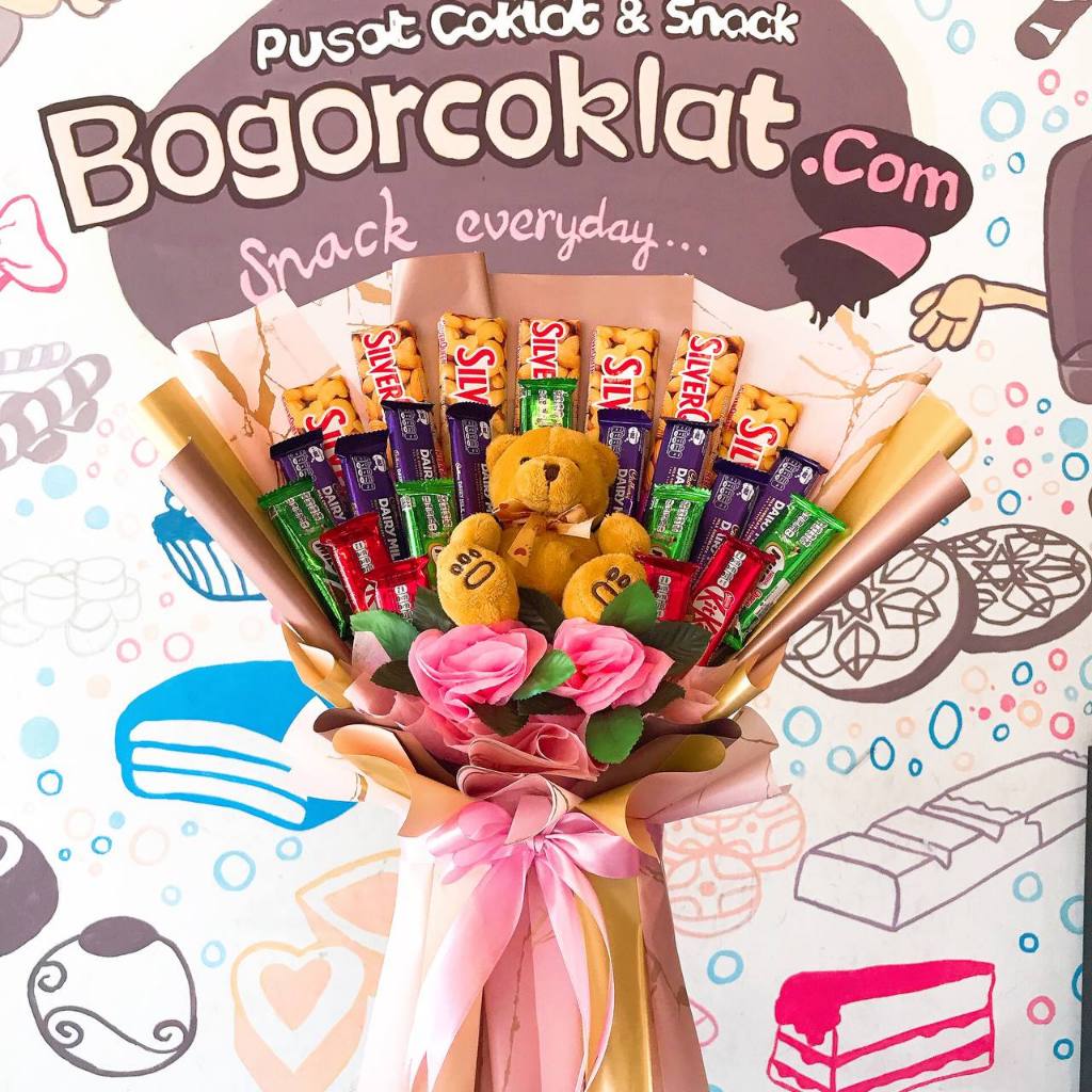 

Buket Teddy Big Mix Chocolate