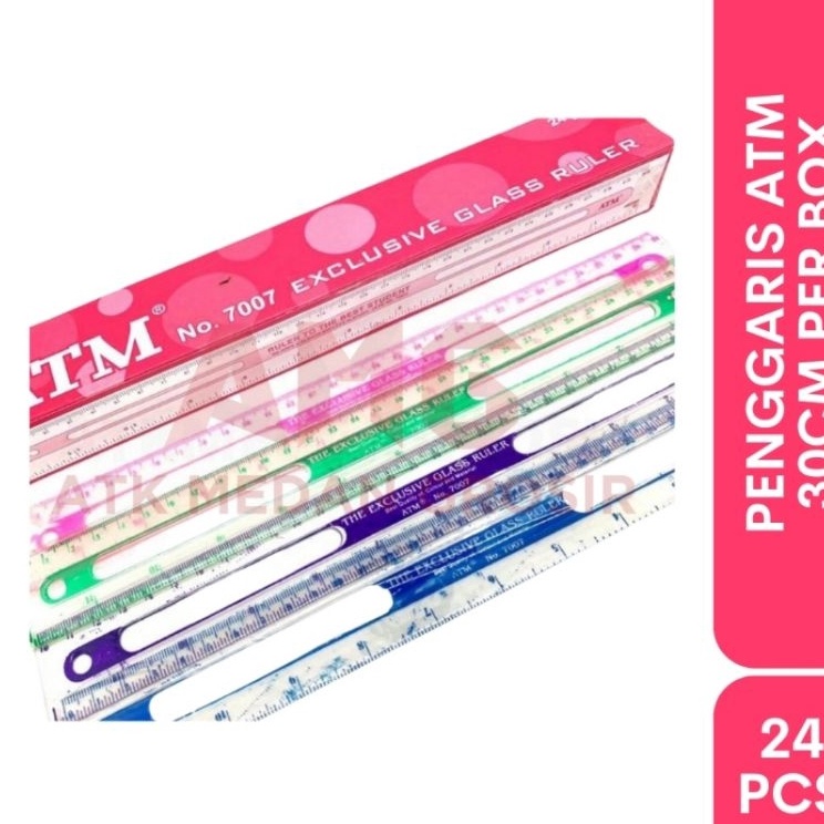 

Spesial Edition Penggaris ATM Plastik 3 cm Alat Ukur