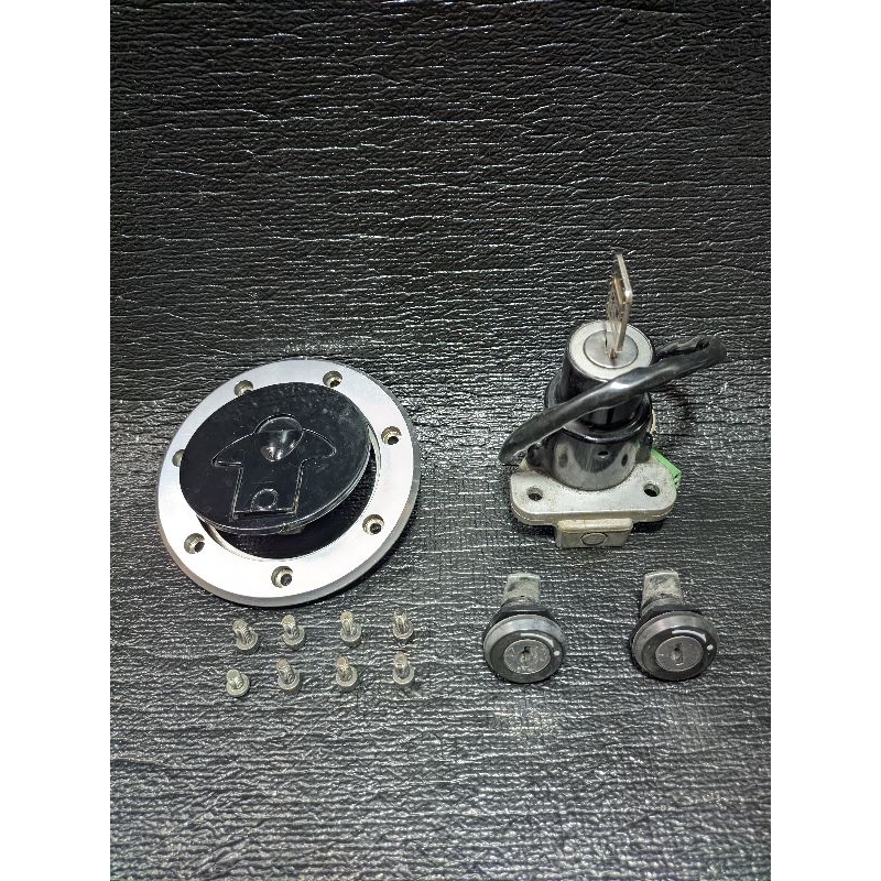 kunci kontak set ninja r ss kis original kawasaki.