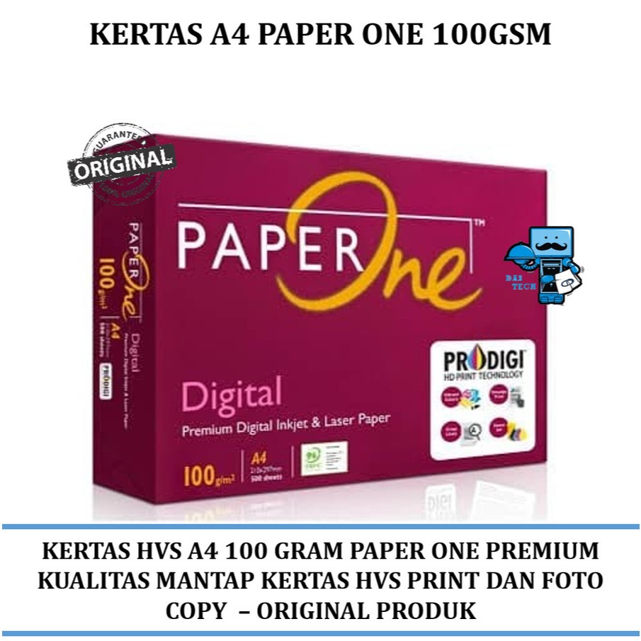 

Kertas A4 Paper One 100gsm High Quality