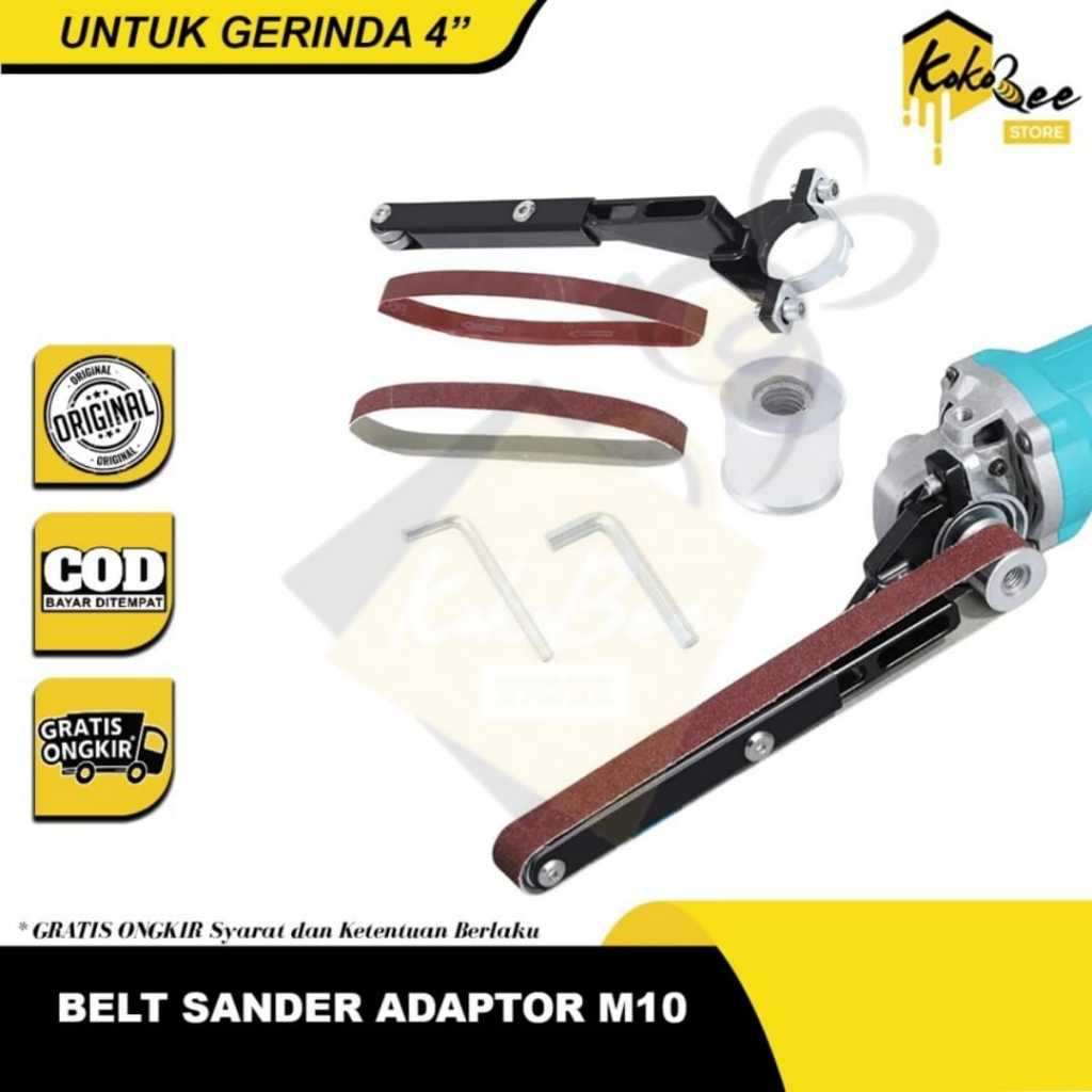 UMA710 Air Belt Sander Adaptor Gerinda Tangan Konverter Grinder Konverter Amplas Adapter Belt Sander