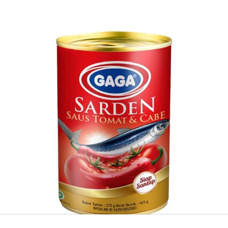 

gaga sarden tomat kaleng 425 gr