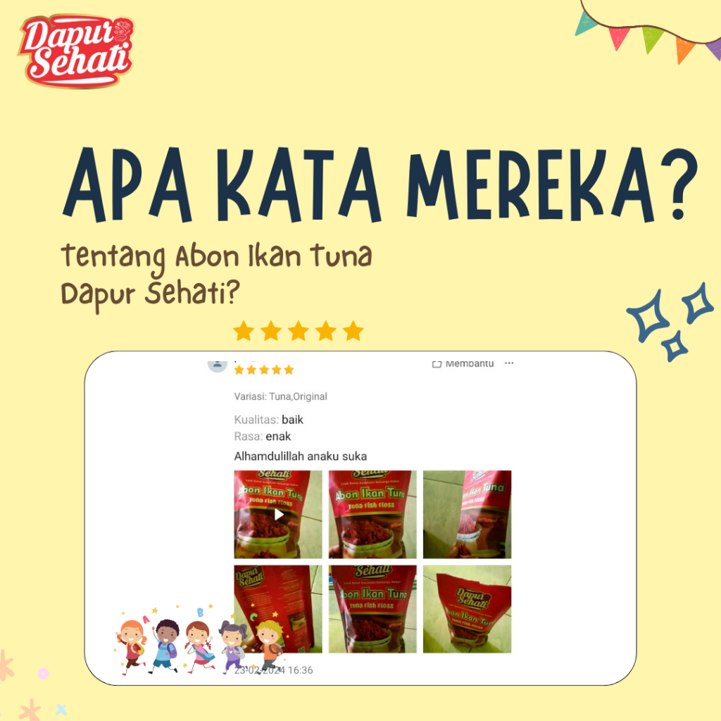 

PREMIUM ABON IKAN TUNA / CAKALANG / LELE DAPUR SEHATI NO MSG TANPA PENGAWET AMAN MPASI