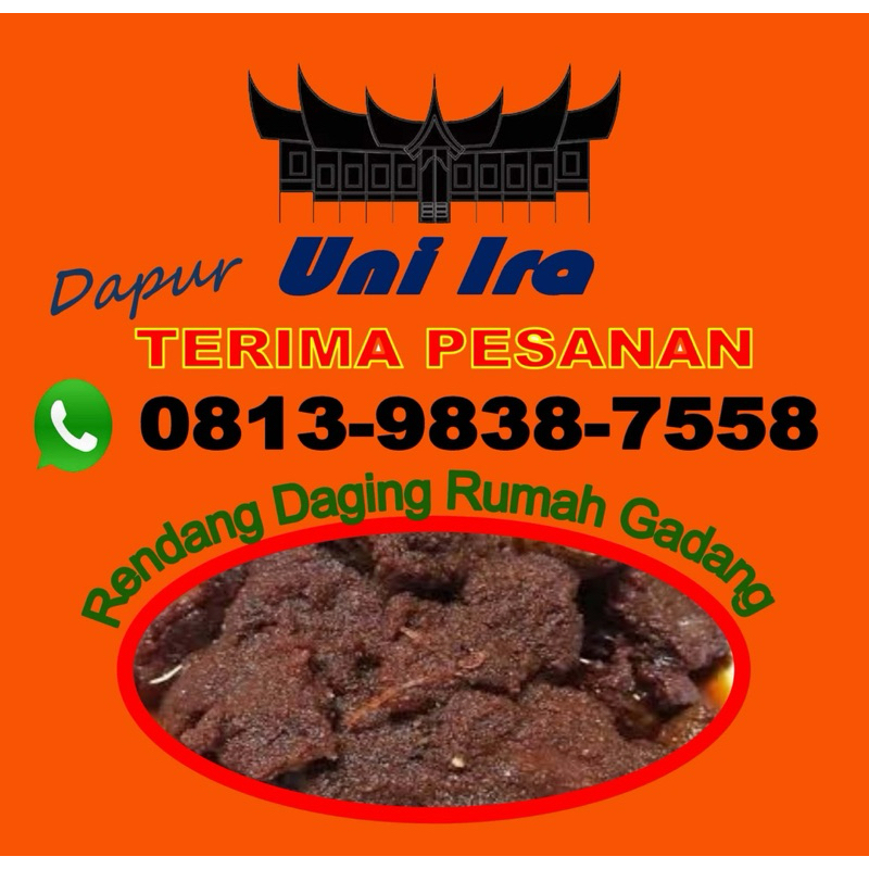 

Rendang Asli Orang Padang Lamak Bana 1/2 Kg dan 1 Kg