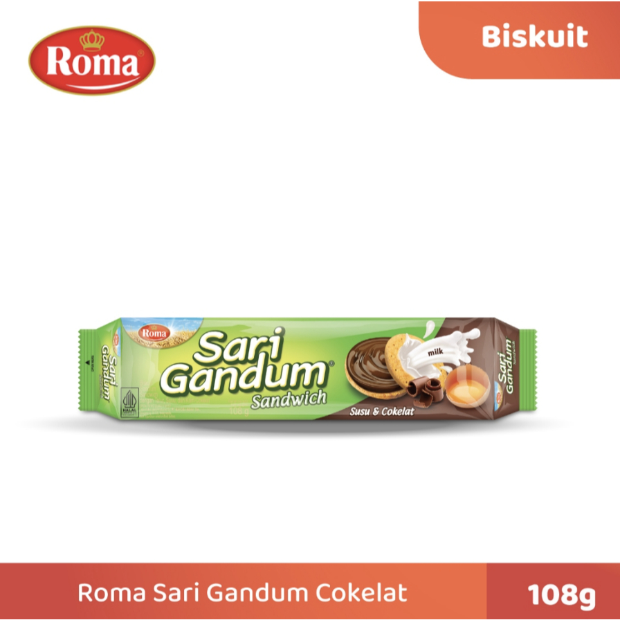 

Roma Sari Gandum Sandwich