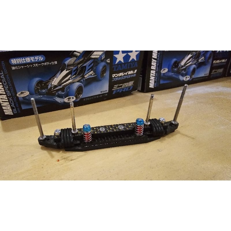 Tamiya At Pivot bumper depan STO negative angle PNP