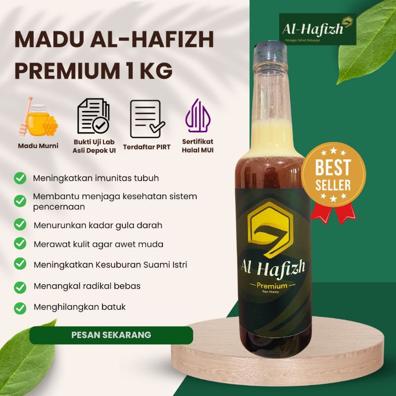 

Madu Hutan Al Hafizh | Madu Asli Murni Lulus Uji Lab UI Sertifikat Halal MUI | Madu Sumatera | Madu Apis Dorsata | Madu Premium 480 l Madu Hutan Premium 1000 Gram | Madu Hutan Premium 140 Gram