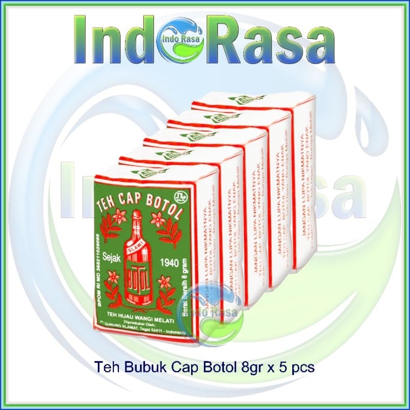 

Teh Hijau Melati Bubuk Tubruk Cap Botol 8gr Green Tea