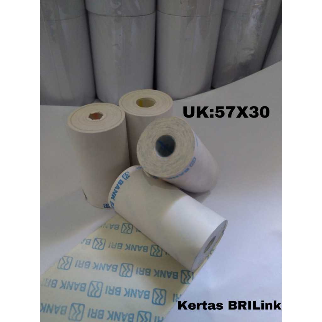 

Kertas Thermal BRILink ukuran 57x30
