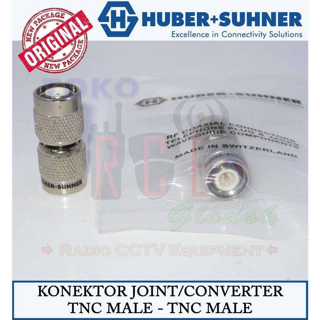 Konektor I TNC Male To TNC Male Connector i Sambungan TNC M TNC M HuberSuhner