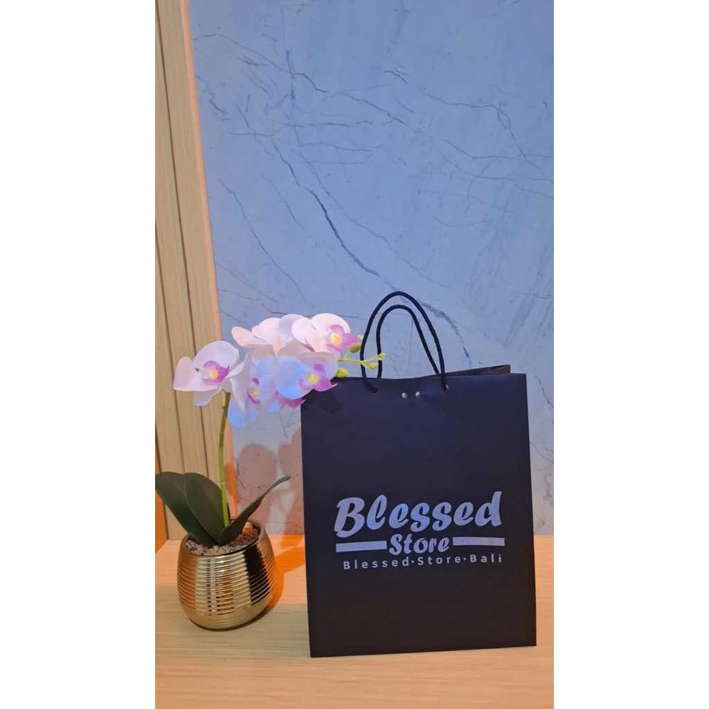 

Paperbag Tas Belanja ukuran 25x10x30