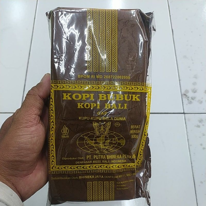 

Kopi Bali Kupu kupu bola dunia kemasan 500gram