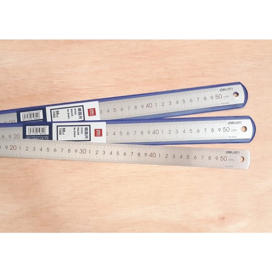 

KODE H4N5 Penggaris DELI Besi 5cm 8464