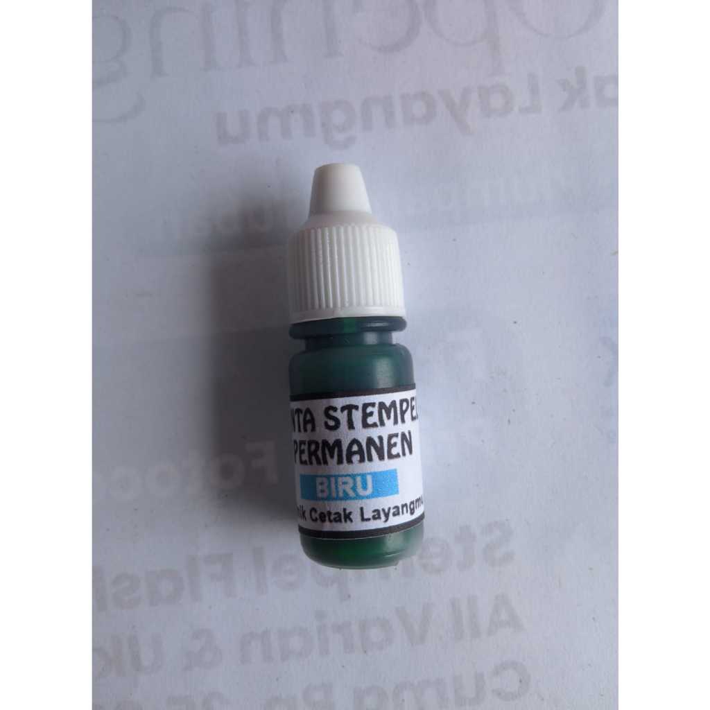 

Tinta Permanen anti air khusus stempel flash 8 Ml