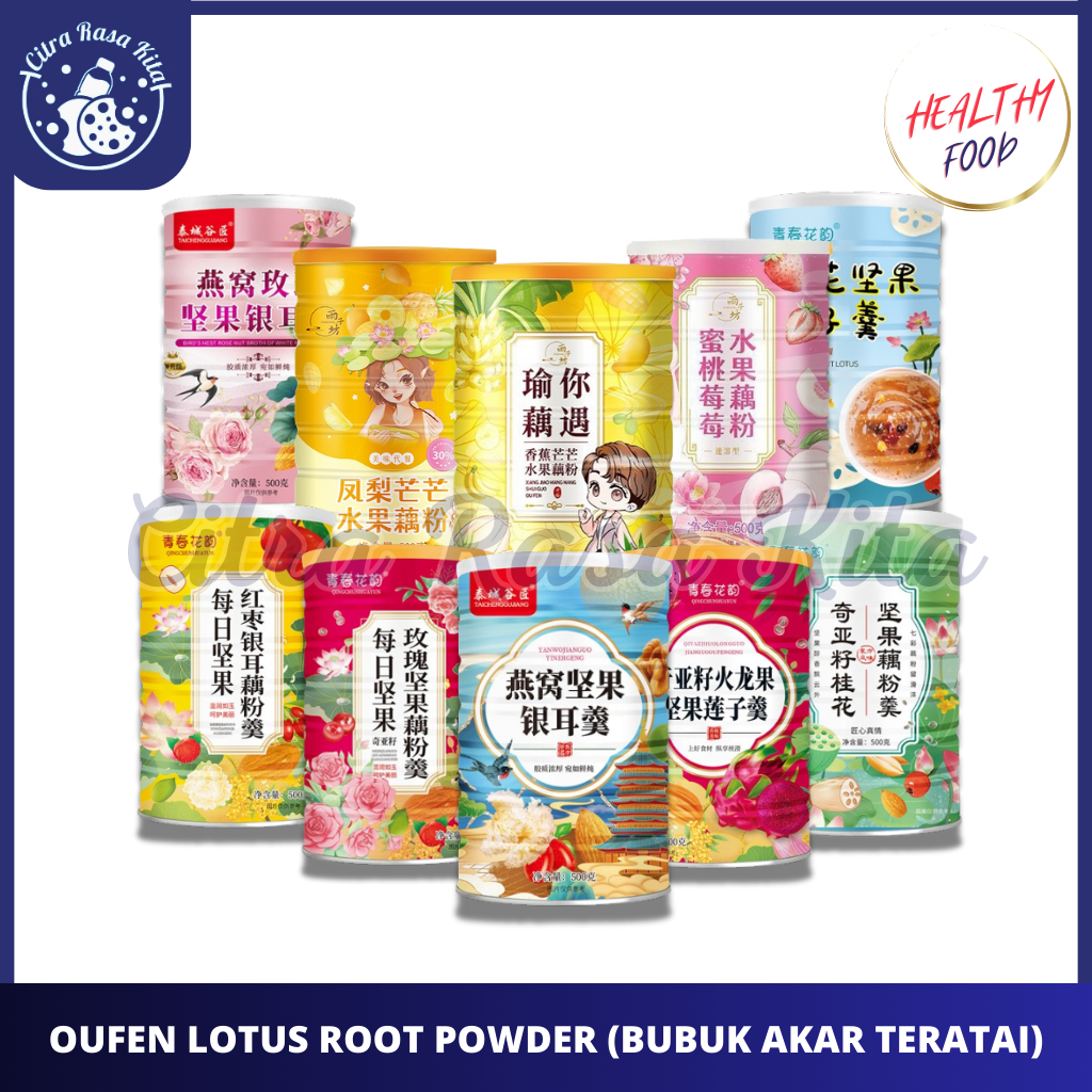 

CITRA Ou Fen Lotus Root Powder Halal Original / Bubuk Akar Teratai
