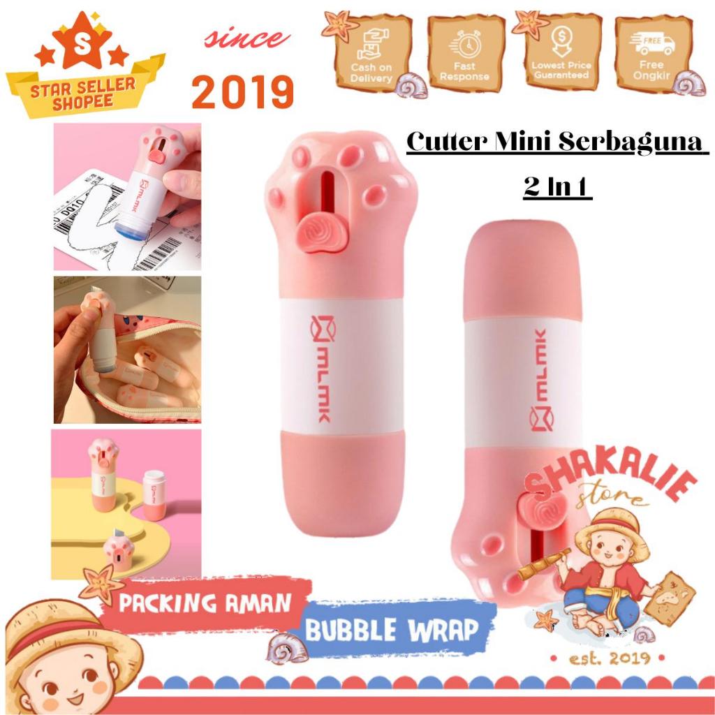 

Cutter dan Penghapus Label 2in1 Resi Paket