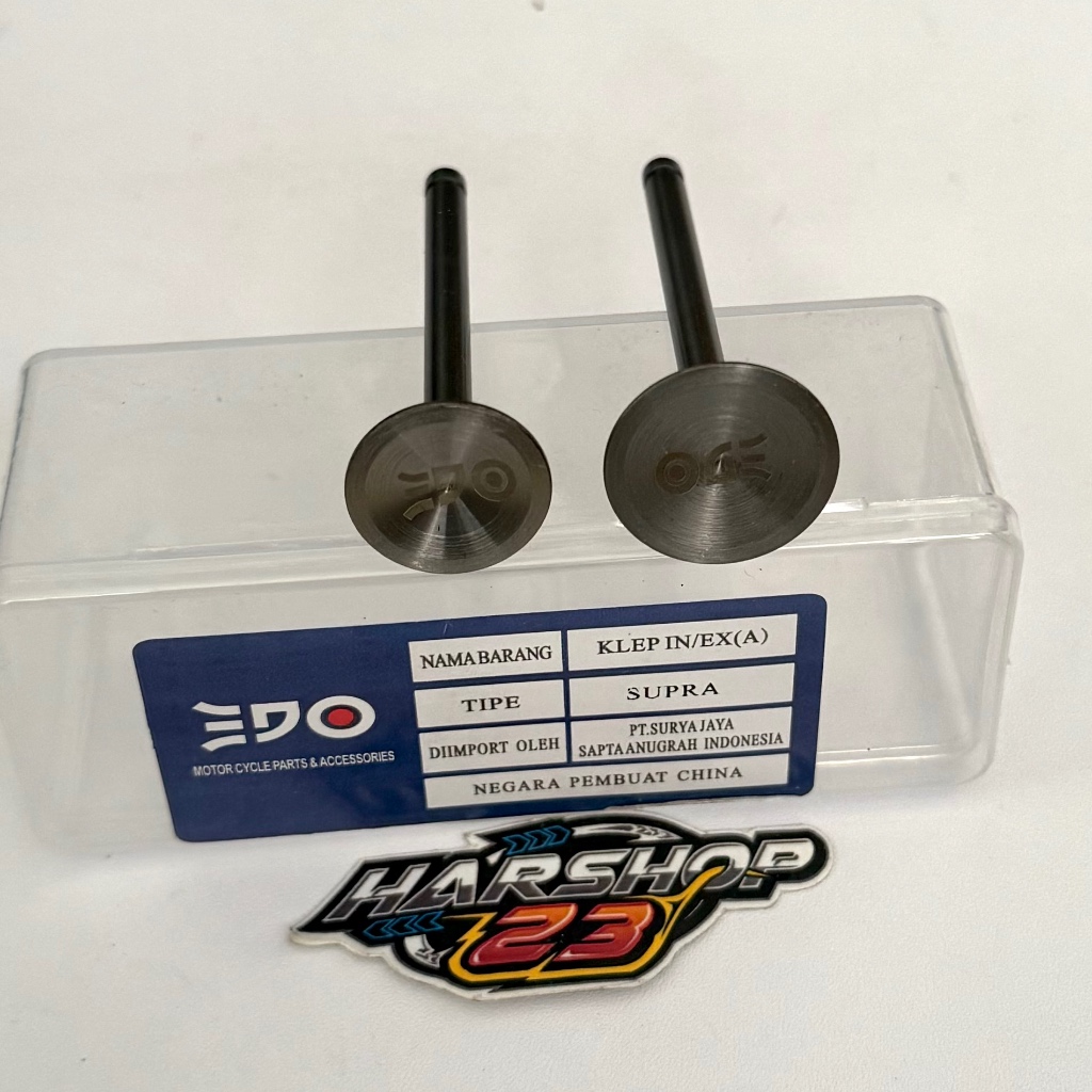 Klep supra lama 23 20 batang 5 klep standar supra lama edo racing