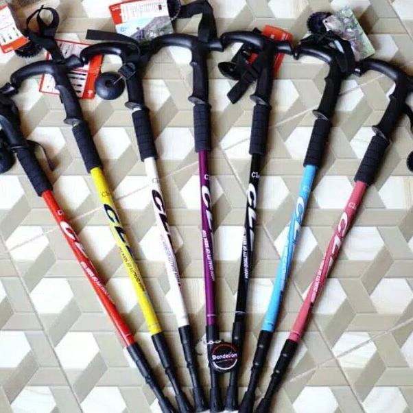 KODE A33T Trekking Pole  Trekkking Pole Alloy Cleye 3 Step  Trekking Pole cleye T 135  Trekking pole