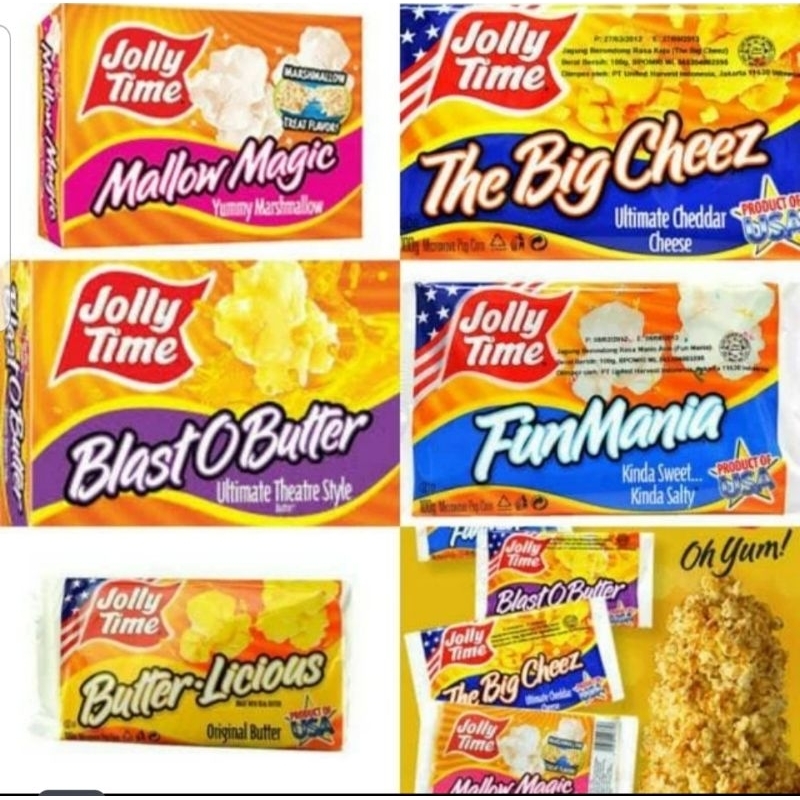 

Jolly Time Popcorn 100gr