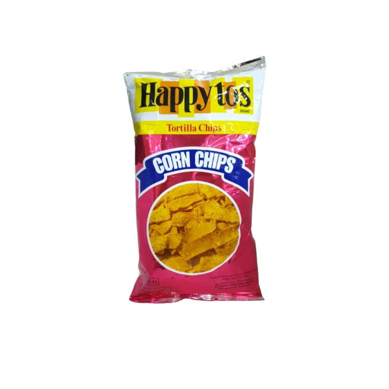 

Happytos Snack tortila chips merah 140gr