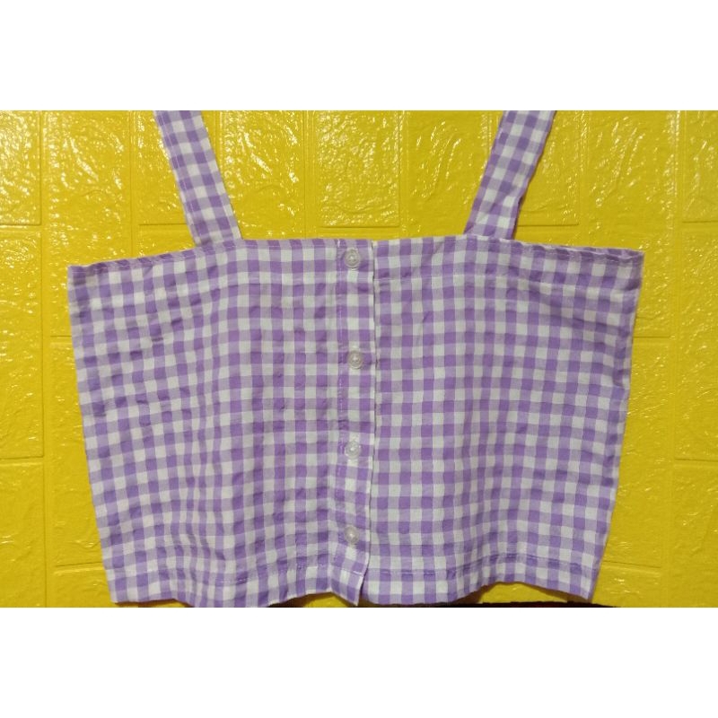 TANKTOP TARTAN HALAL