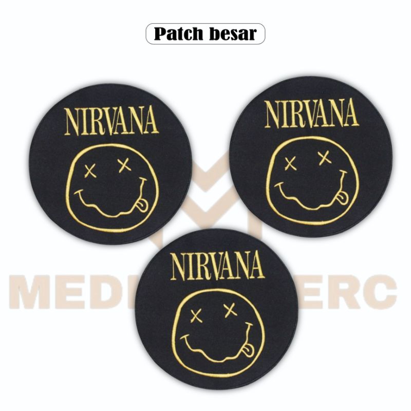 Back Patch Bordir Emblem Punggung Jaket Aksesoris Patch Bordir Besar