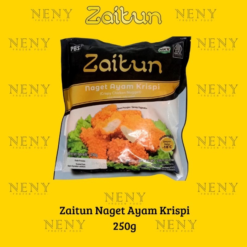 

Zaitun Chicken Nugget Crispy 250g