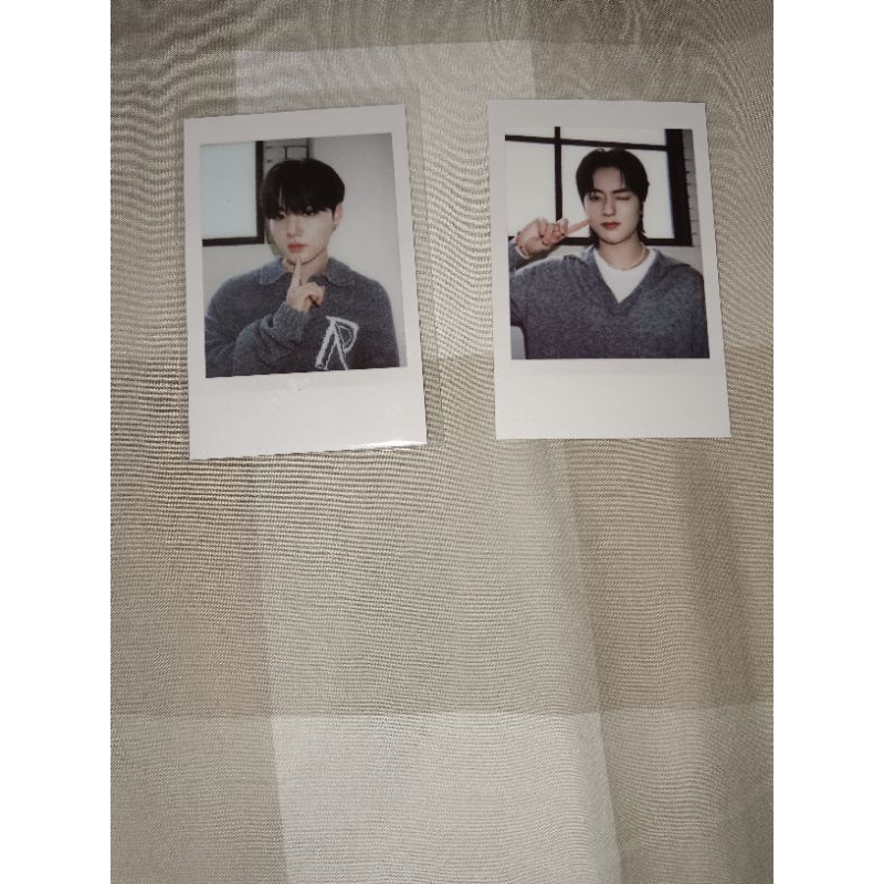 photocard package md pilot sg season's greetings 2024 treasure haruto doyoung harubby pc polaroid in