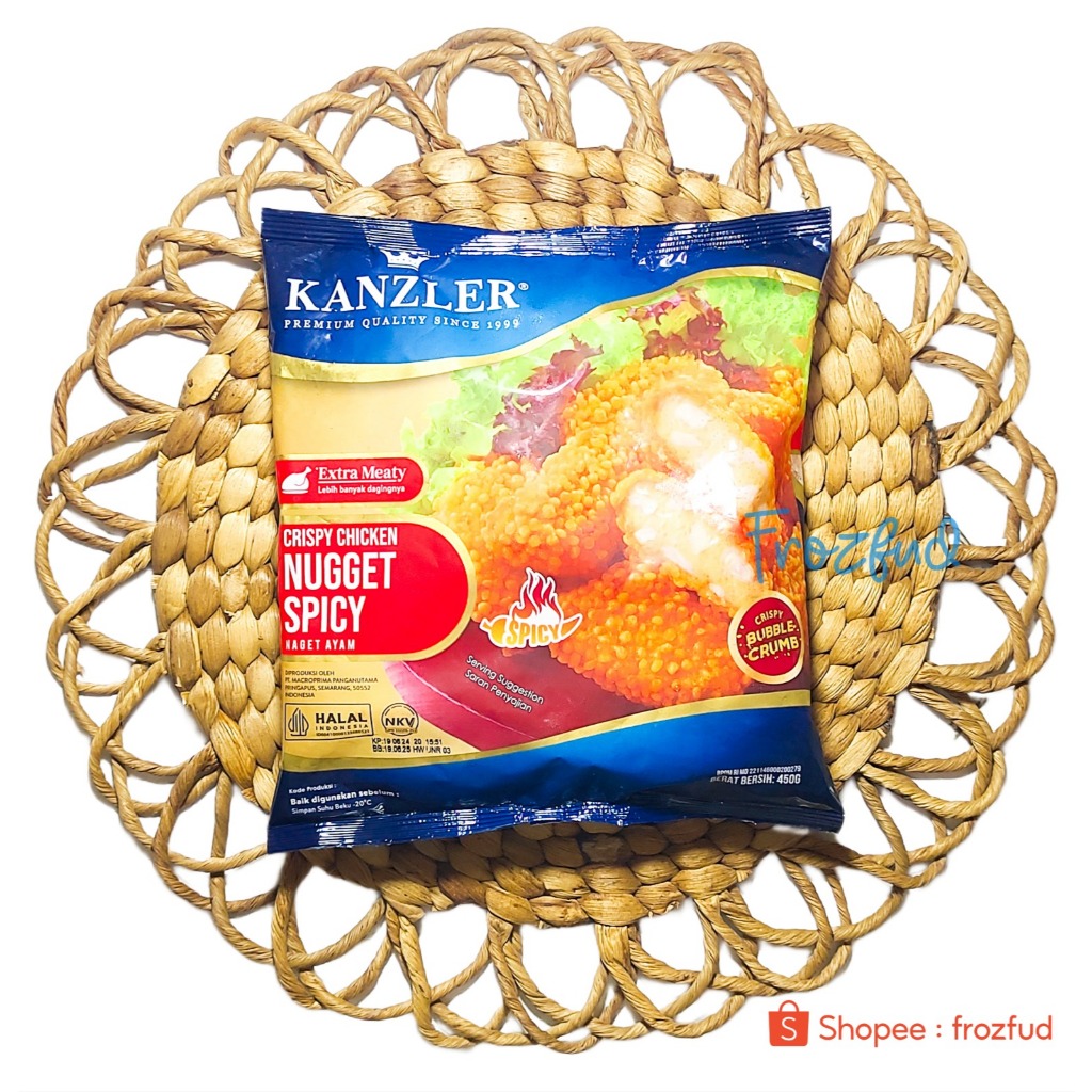 

Kanzler Crispy Chicken Nugget Spicy 450gr